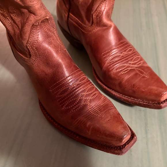 Womens Corral Retro C1928 Vintage Leather Western Cowboy Boots 7.5 M - Picture 2 of 10